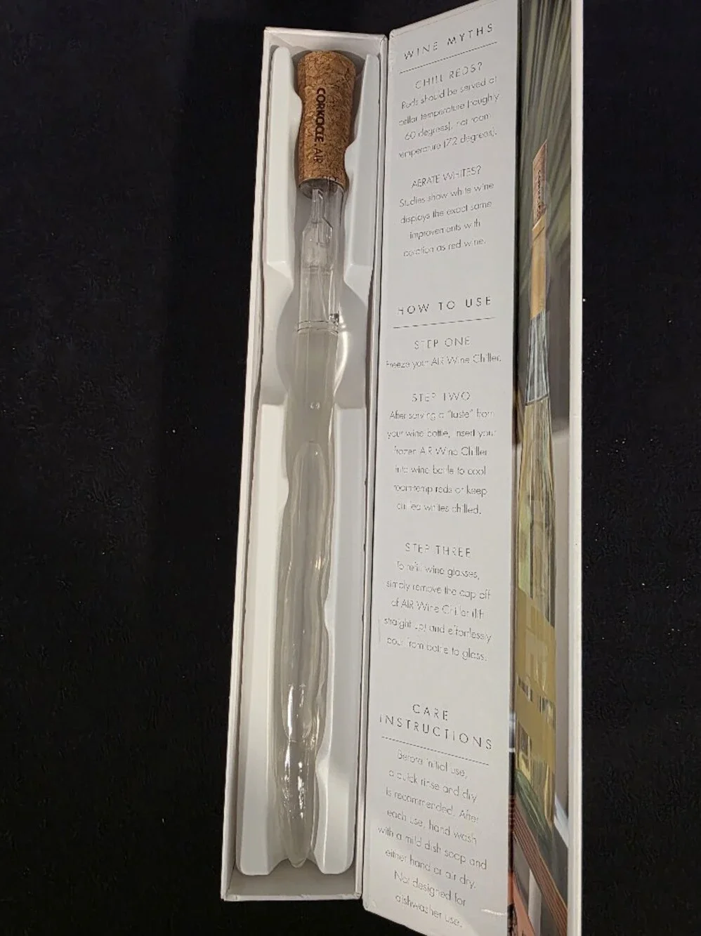 Corkcicle Air Wine Chiller in Yellow